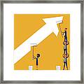 Painting Business Framed Print