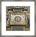 Palace Of Justice Clock Framed Print