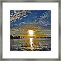 Palm Beach Sundown Framed Print