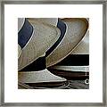 Panama Hats Framed Print