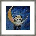 Panda Stars Framed Print
