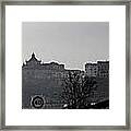 View Of Mahon Capital Of Minorca Island - Panorama To Peace In Mahon Skyline Framed Print