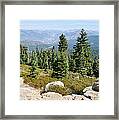 Panoramic Point Framed Print