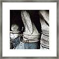 Pant Legs Framed Print