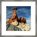 1010a Paria Canyon Rock Formation Framed Print