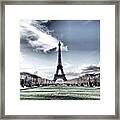 Paris • I Used Snapseed Framed Print