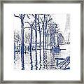 Paris 1910 Great Flood Of Paris Framed Print