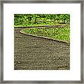 Park Alley Panorama Framed Print