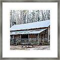 Park Ranger Cabin Framed Print