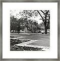 Parking Lot Framed Print