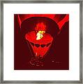 Passion's Flame Framed Print