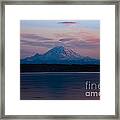 Pastel Evening Framed Print