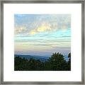 Pastel Sky Framed Print