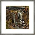 Paterson Great Falls New Jersey Framed Print