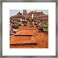 Pathway To Portals Framed Print