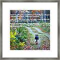 Paw Prints The Calling Framed Print