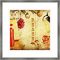 Peace And Joy To All Framed Print