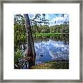Peaceful Florida Framed Print