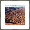 Peering Over The Edge Framed Print