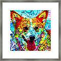 Pembroke Welsh Corgi Framed Print