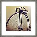 #penny#farthing#old#ancient #antiques Framed Print