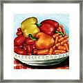 Peppers And Such Framed Print
