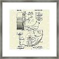 Percussion System 1909 Patent Art Framed Print