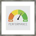 Performance Chart Framed Print