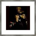Peter Lorre On The Set Of M 1930-2008 Framed Print