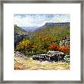 Petit Jean View From Mather Lodge Framed Print