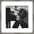Pianist Rudolf Serkin Framed Print