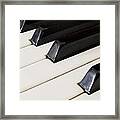 Piano Keys Framed Print