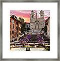 Piazza Di Spagna Framed Print