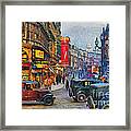 Picadilly Circus Framed Print