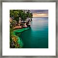 Pictured Rocks National Lakeshore Framed Print