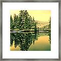 Picturesque Norway Landscape Framed Print