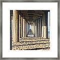 Pier Framed Print