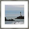 Pigeon Point Lighthouse Framed Print