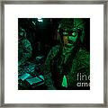 Pilots Equipped With Night Vision Framed Print