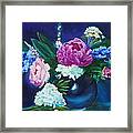 Pink Peony Framed Print