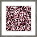 Pink Pixels Framed Print