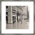 Pittsburgh Flood, 1907 Framed Print