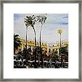 Placa Reial Barcelona Framed Print