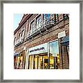 Plaza Store Framed Print