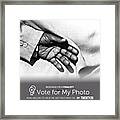 Please Help Me Win The Hands Challenge Framed Print