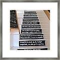 Poetry Cafe Framed Print