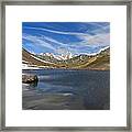 Pointe Rousse Lake - Vertical Composition Framed Print