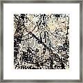 Pollock's Name On Lavendar Mist Framed Print