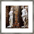 Pompei Statue Framed Print