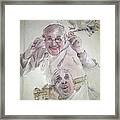 Pope Francis Album Framed Print